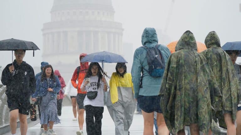 Thunderstorms will strike large parts of the UK this afternoon