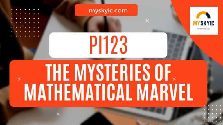 Pi123: The Mysteries Of Mathematical Marvel